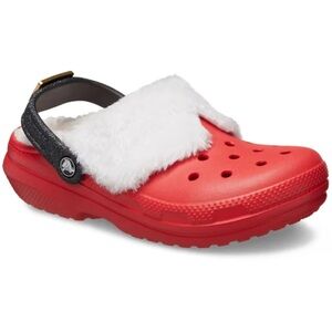 CROCS Kids Classic Santa Clogs.